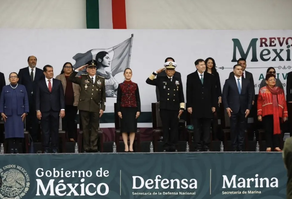 REIVINDICA SHEINBAUM LAS 4 TRANSFORMACIONES QUE HA TENIDO MÉXICO; ENCABEZA DESFILE DEL 20 DE NOVIEMBRE